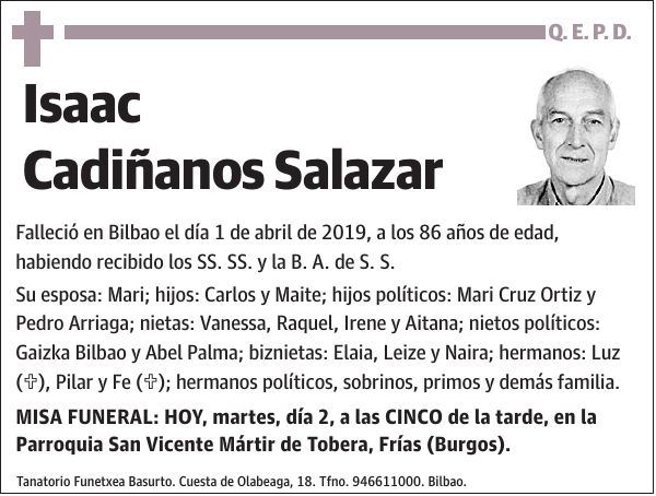 Isaac Cadiñanos Salazar