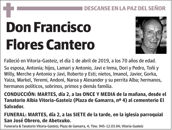 Francisco Flores Cantero