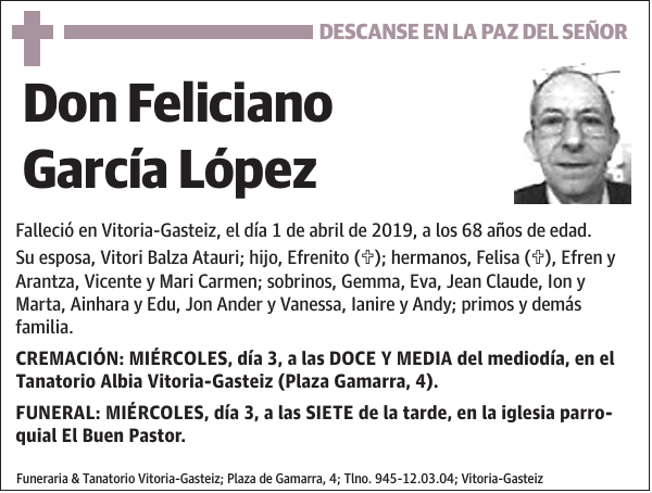 Feliciano García López