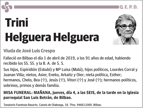 Trini Helguera Helguera