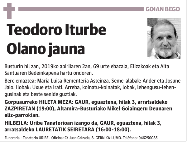 Teodoro Iturbe Olano