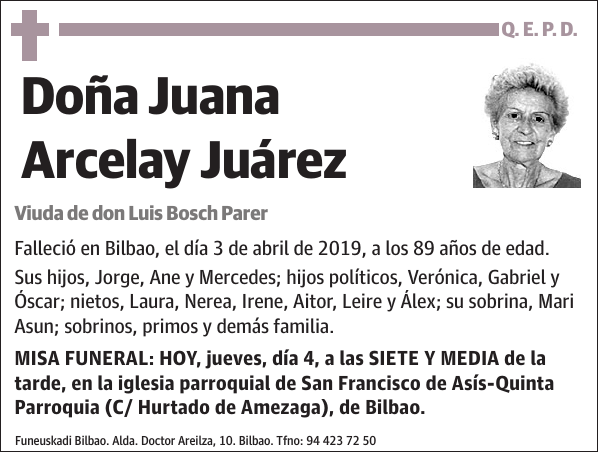 Juana Arcelay Juárez