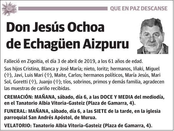 Jesús Ochoa de Echagüen Aizpuru