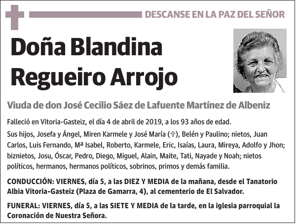 Blandina Regueiro Arrojo