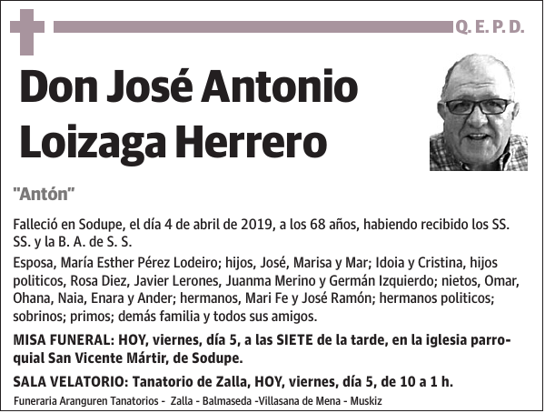 José Antonio Loizaga Herrero