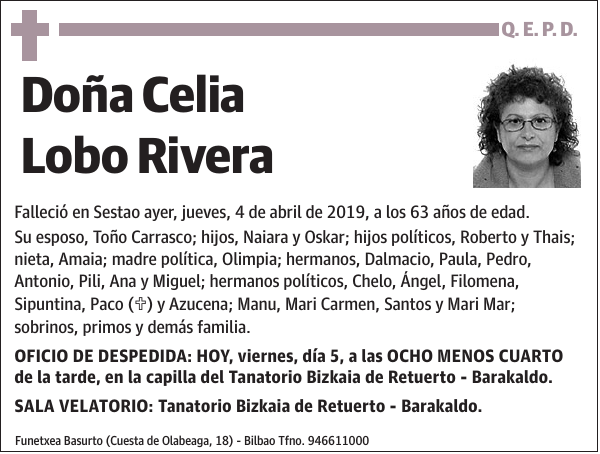 Celia Lobo Rivera