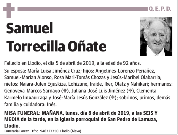 Samuel Torrecilla Oñate