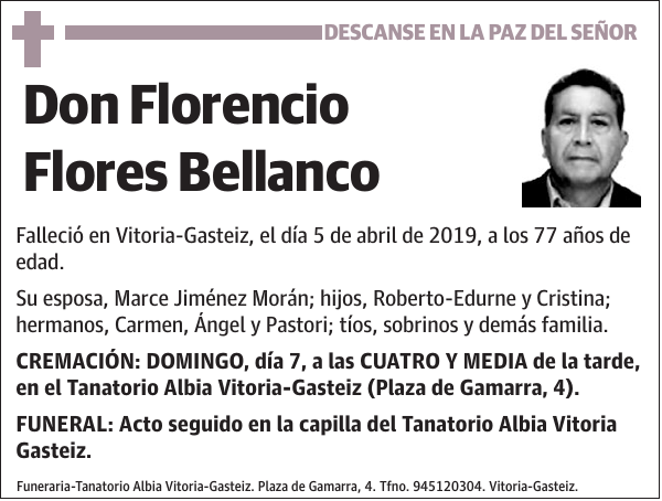 Florencio Flores Bellanco