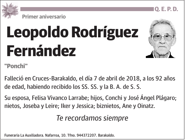 Leopoldo Rodríguez Fernández