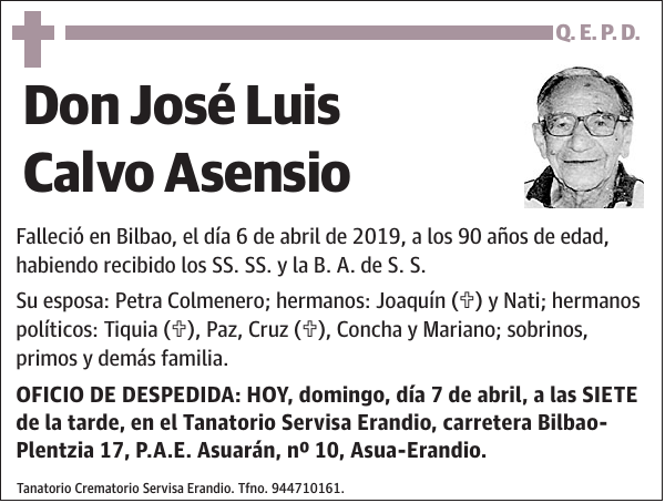 José Luis Calvo Asensio