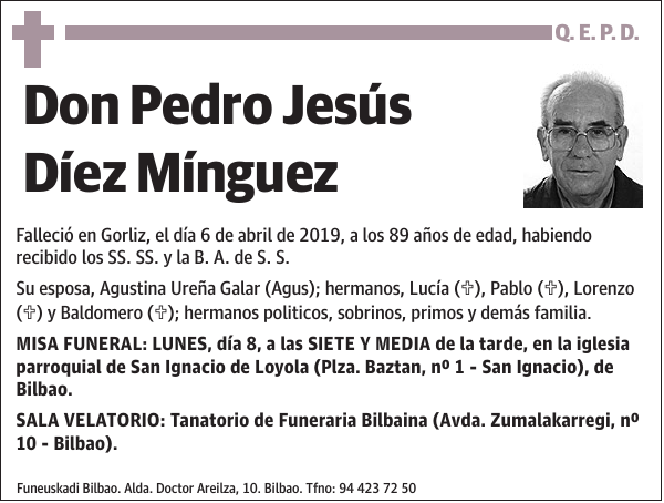 Pedro Jesús Díez Mínguez