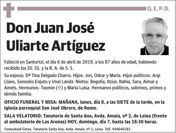 Juan José Uliarte Artíguez