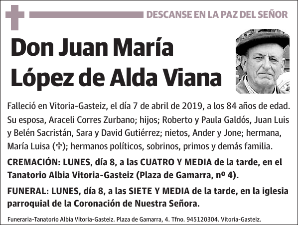 Juan María López de Alda Viana