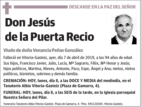 Jesús de la Puerta Recio