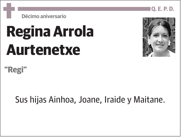 Regina Arrola Aurtenetxe