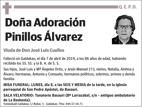 Adoración Pinillos Álvarez