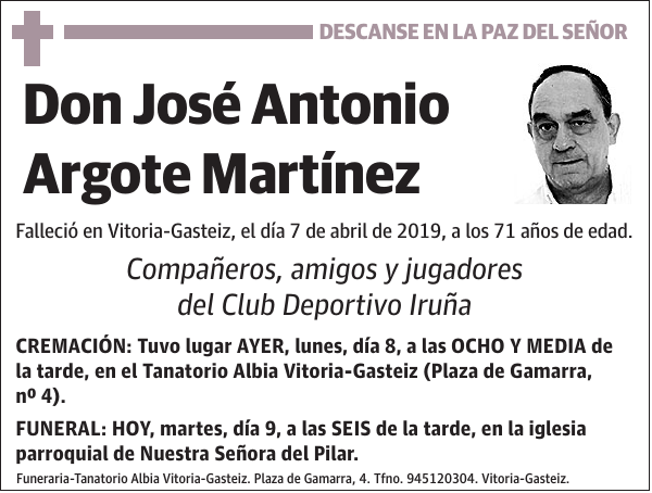 José Antonio Argote Martínez