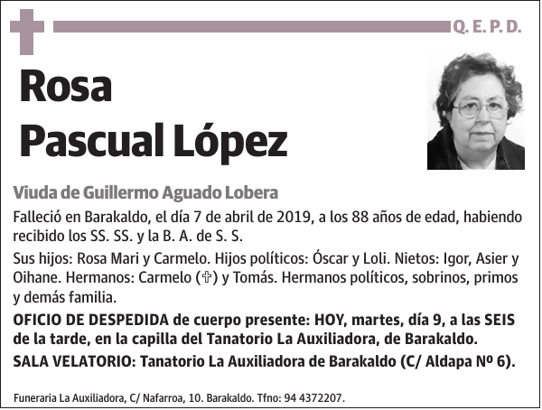 Rosa Pascual López