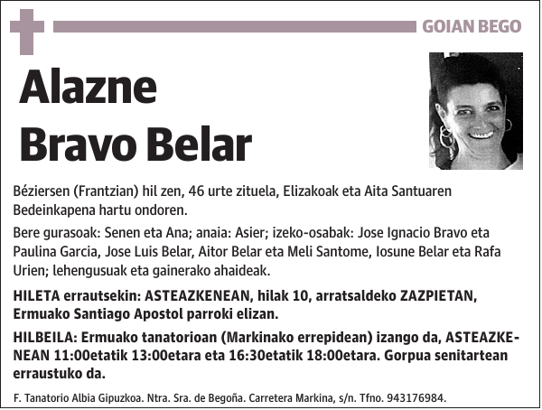 Alazne Bravo Belar