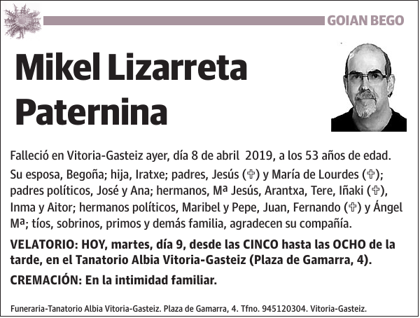 Mikel Lizarreta Paternina