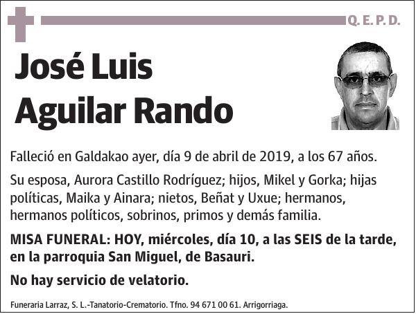 José Luis Aguilar Rando