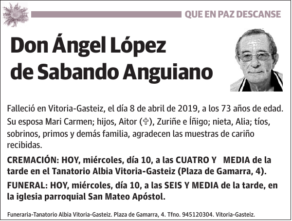 Ángel López de Sabando Anguiano