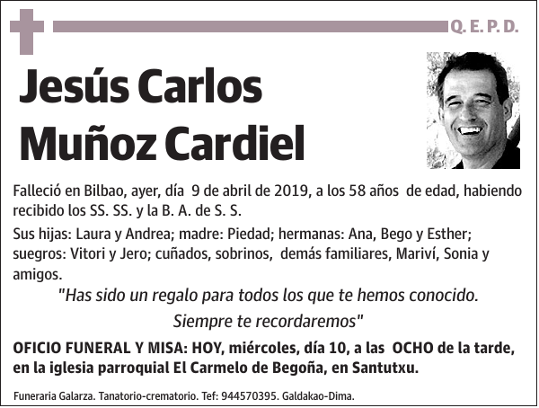 Jesús Carlos Muñoz Cardiel