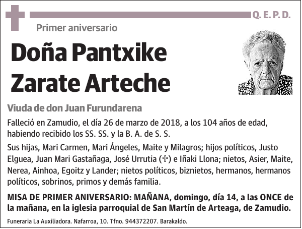 Pantxike Zarate Arteche