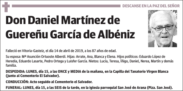 Daniel Martínez de Guereñu García de Albéniz