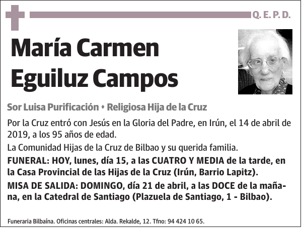 María Carmen Eguiluz Campos