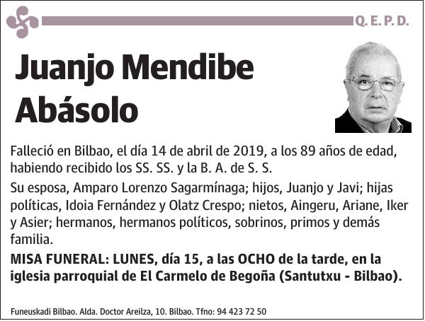 Juanjo Mendibe Abásolo