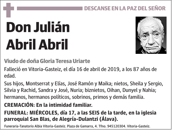 Julián Abril Abril