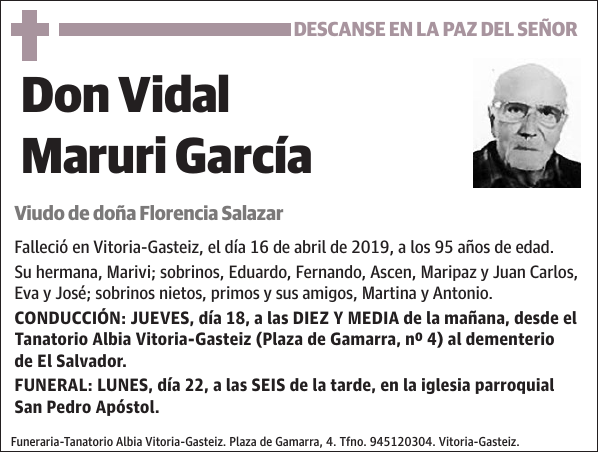 Vidal Maruri García