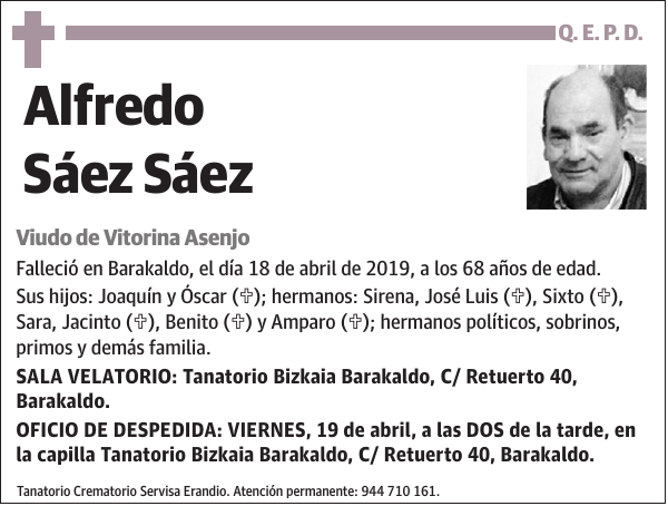 Alfredo Sáez Sáez