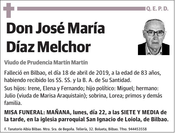 José María Díaz Melchor