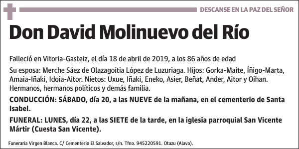 David Molinuevo del Río