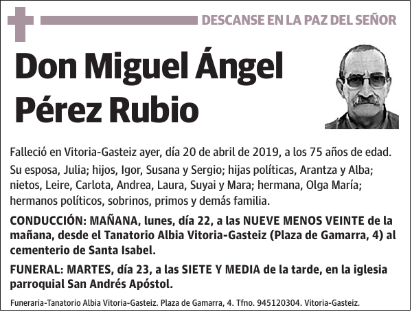 Miguel Ángel Pérez Rubio