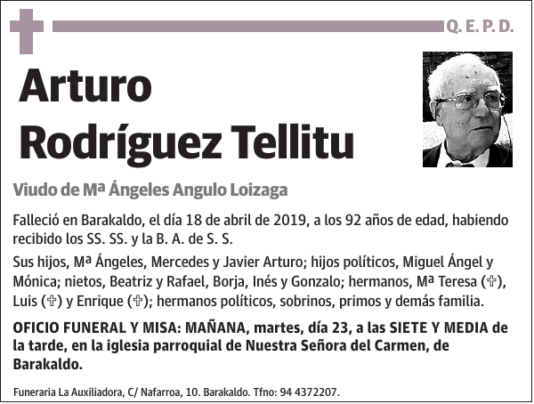 Arturo Rodríguez Tellitu