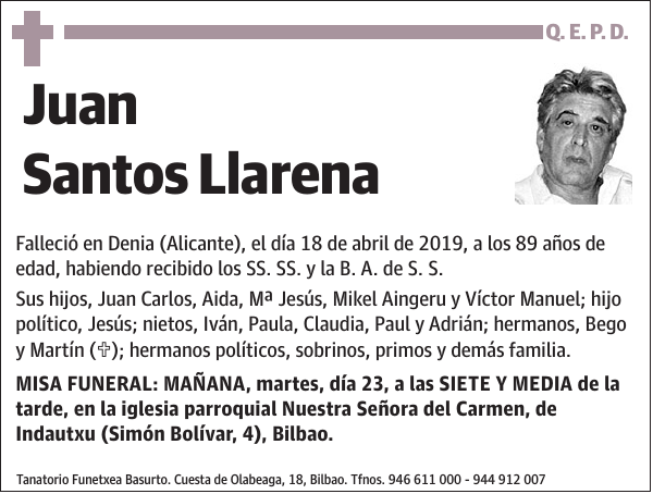 Juan Santos Llarena