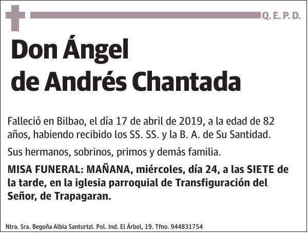 Ángel de Andrés Chantada