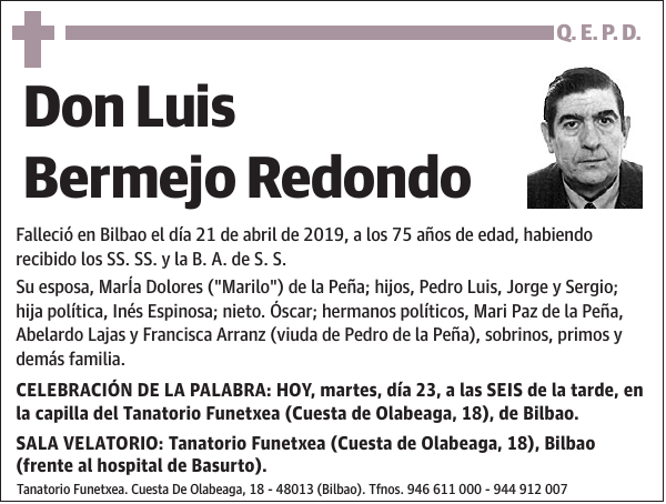 Luis Bermejo Redondo