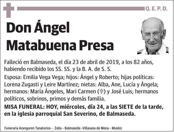 Ángel Matabuena Presa