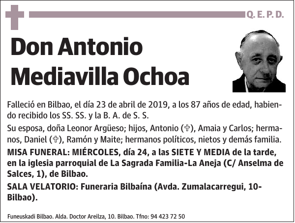 Antonio Mediavilla Ochoa