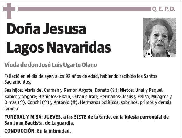 Jesusa Lagos Navaridas