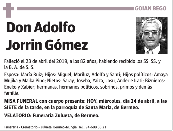 Adolfo Jorrin Gómez