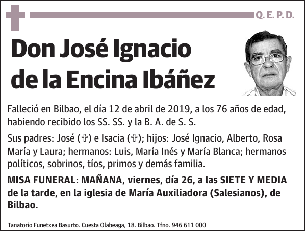 José Ignacio de la Encina Ibáñez