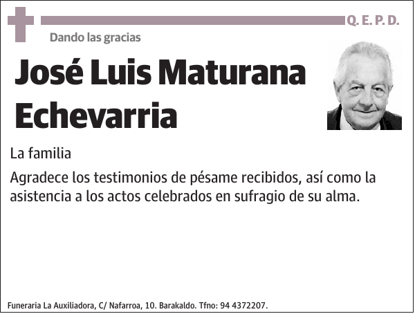 José Luis Maturana Echevarria