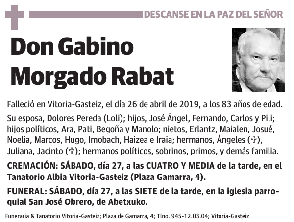 Gabino Morgado Rabat