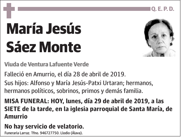 María Jesús Sáez Monte