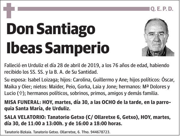 Santiago Ibeas Samperio